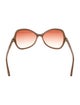 Chloé Oversize Gradient Sunglasses