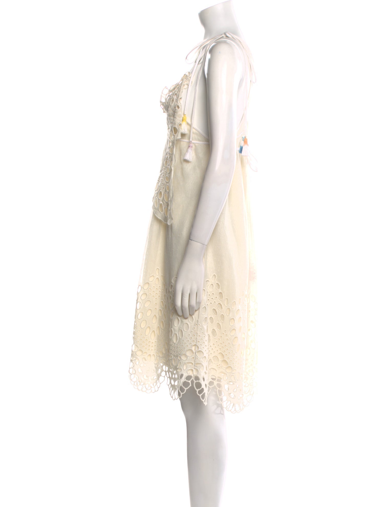 Chloé Linen Mini Dress