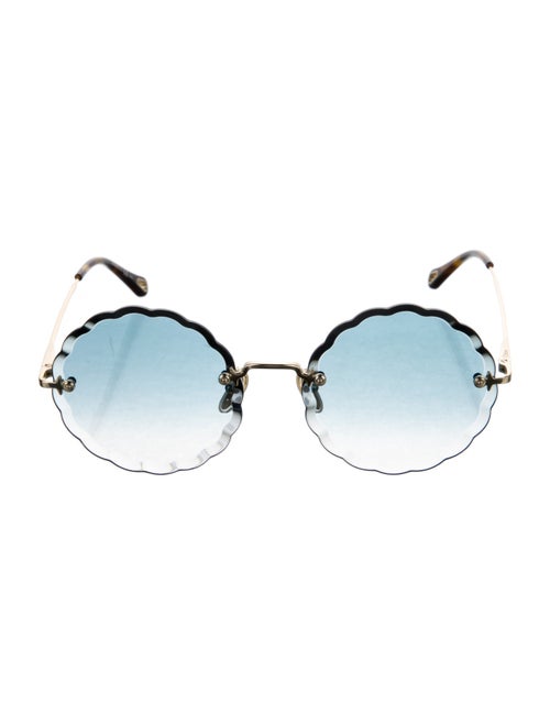 Chloé Round Gradient Sunglasses