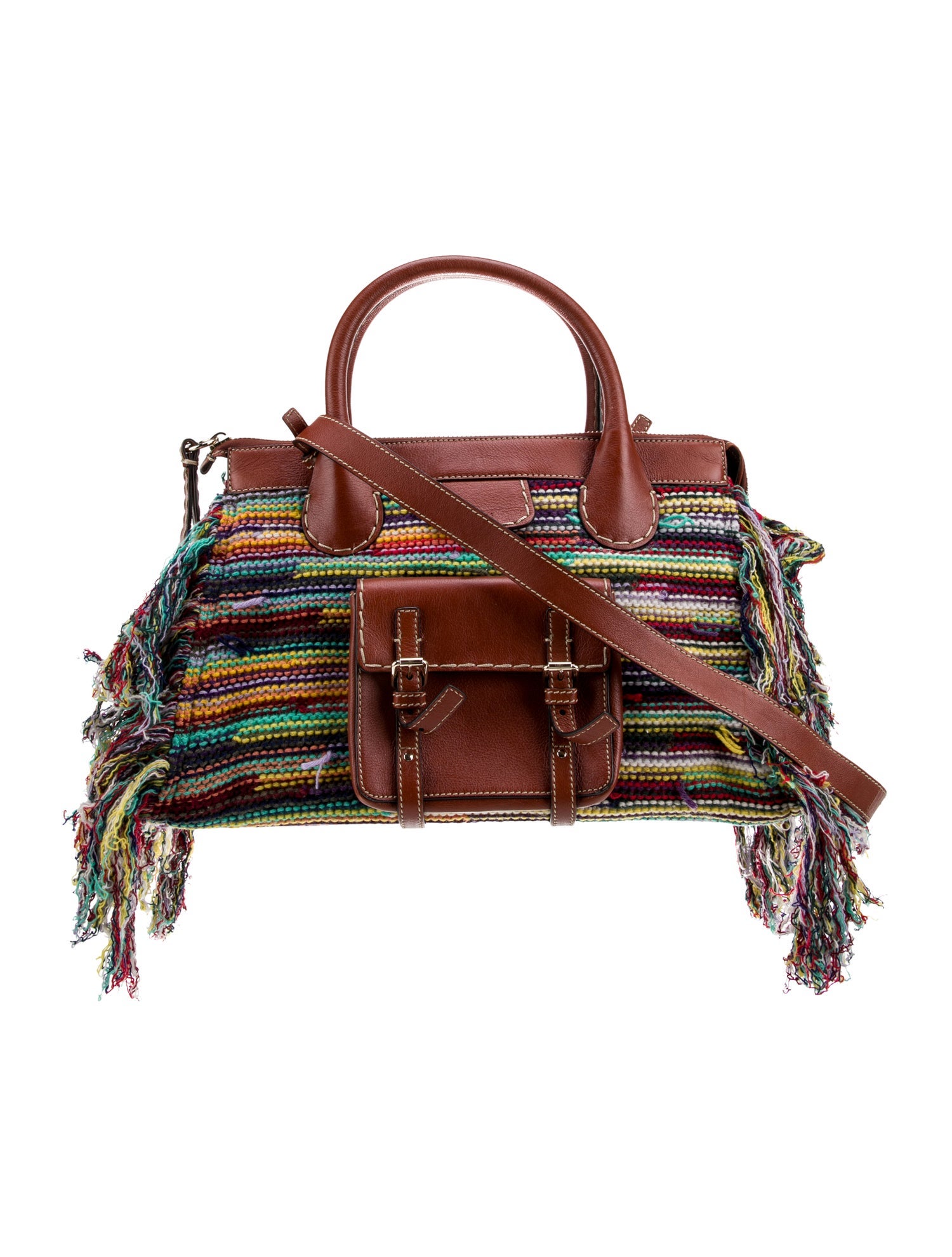 Chloé Wool Shoulder Bag