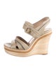 Chloé Leather Slingback Sandals