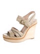 Chloé Leather Slingback Sandals