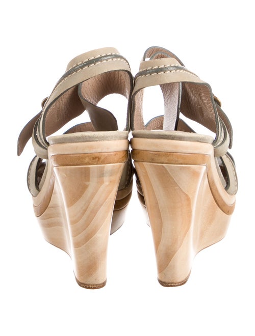 Chloé Leather Slingback Sandals