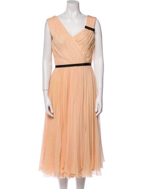 Chloé Silk Midi Length Dress