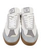Chloé Leather Scalloped Accent Sneakers