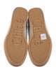 Chloé Leather Scalloped Accent Sneakers