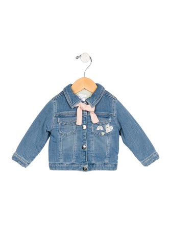 Chloé Infant Girls' Casual Denim Jacket