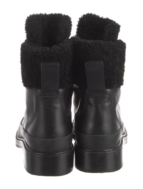 Chloé Leather Combat Boots