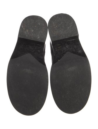 Chloé Leather Combat Boots