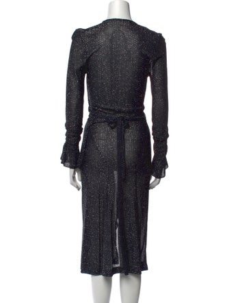 Chloé Printed Long Dress