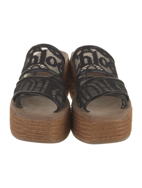 Chloé Lace Lace Pattern Slides