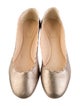 Chloé Leather Scalloped Accent Ballet Flats