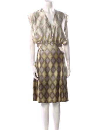 Chloé Silk Knee-Length Dress