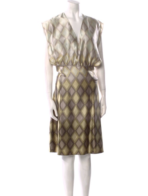 Chloé Silk Knee-Length Dress