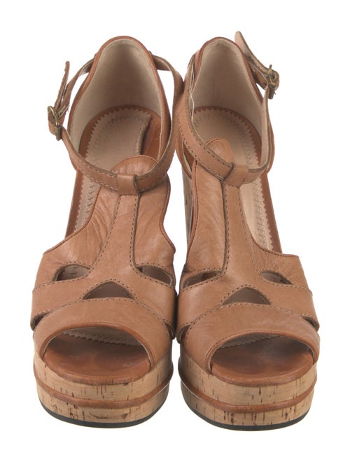 Chloé Leather Slingback Sandals