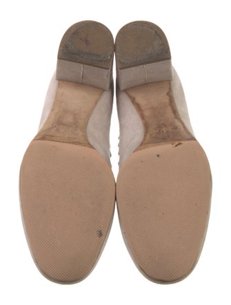 Chloé Suede Scalloped Accent Pumps