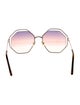 Chloé Oversize Gradient Sunglasses