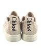 Chloé Leather Trim Embellishment Sneakers