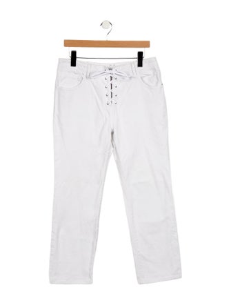 Chloé Mid-Rise Straight Leg Jeans