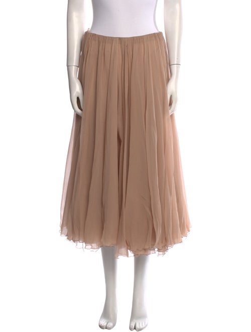 Chloé Mesh Midi Length Skirt