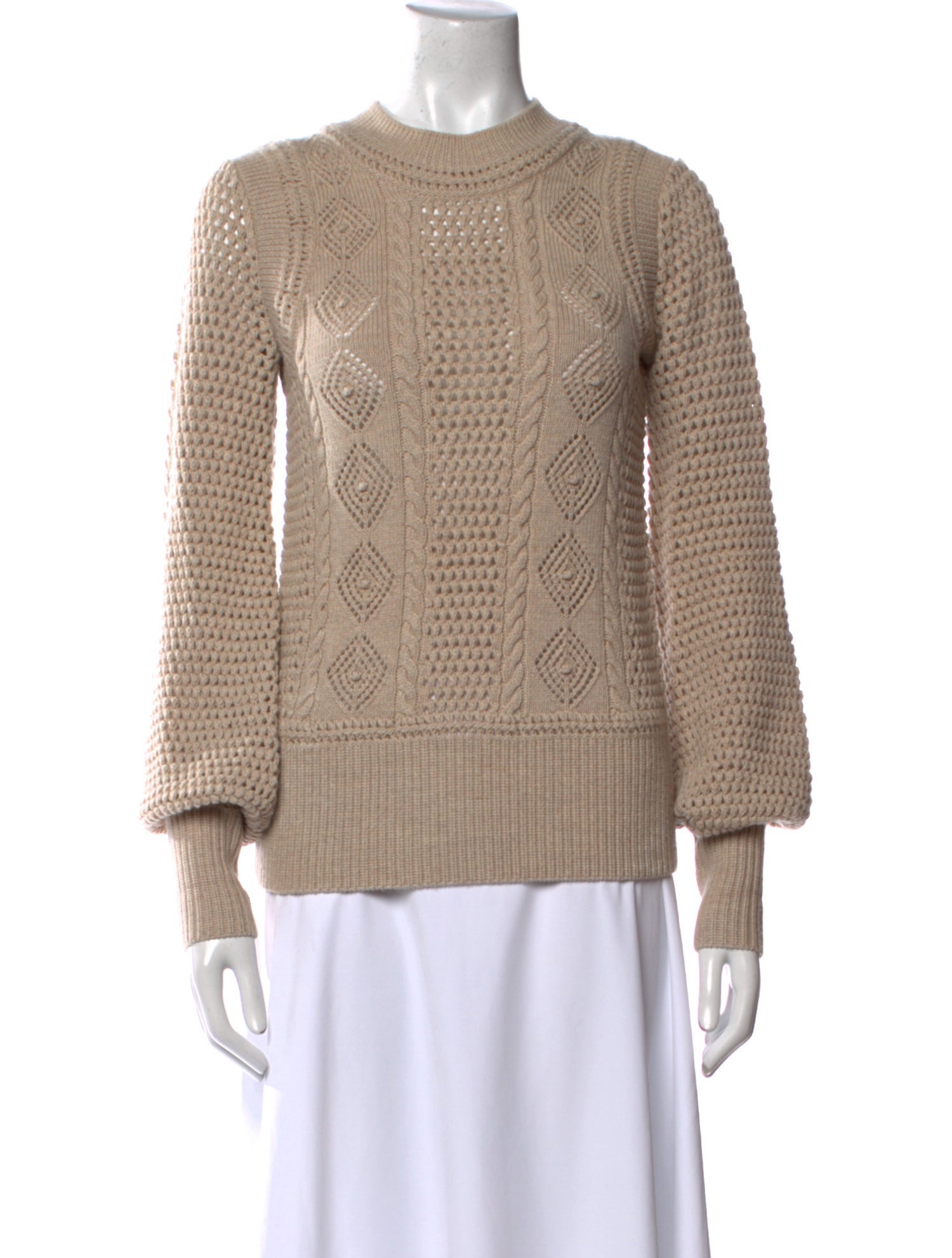 Chloé Wool Crew Neck Sweater