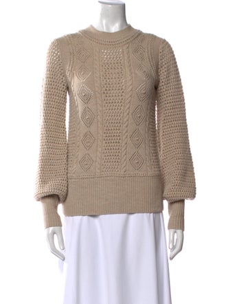 Chloé Wool Crew Neck Sweater