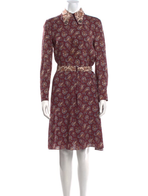 Chloé Silk Knee-Length Dress