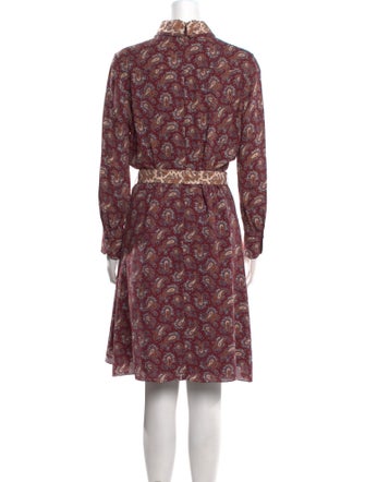 Chloé Silk Knee-Length Dress