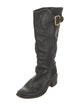 Chloé Leather Studded Accents Riding Boots