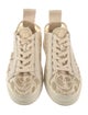 Chloé Lace Pattern Lace Trim Embellishment Sneakers