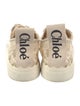 Chloé Lace Pattern Lace Trim Embellishment Sneakers