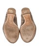 Chloé Leather Scalloped Accent Ballet Flats
