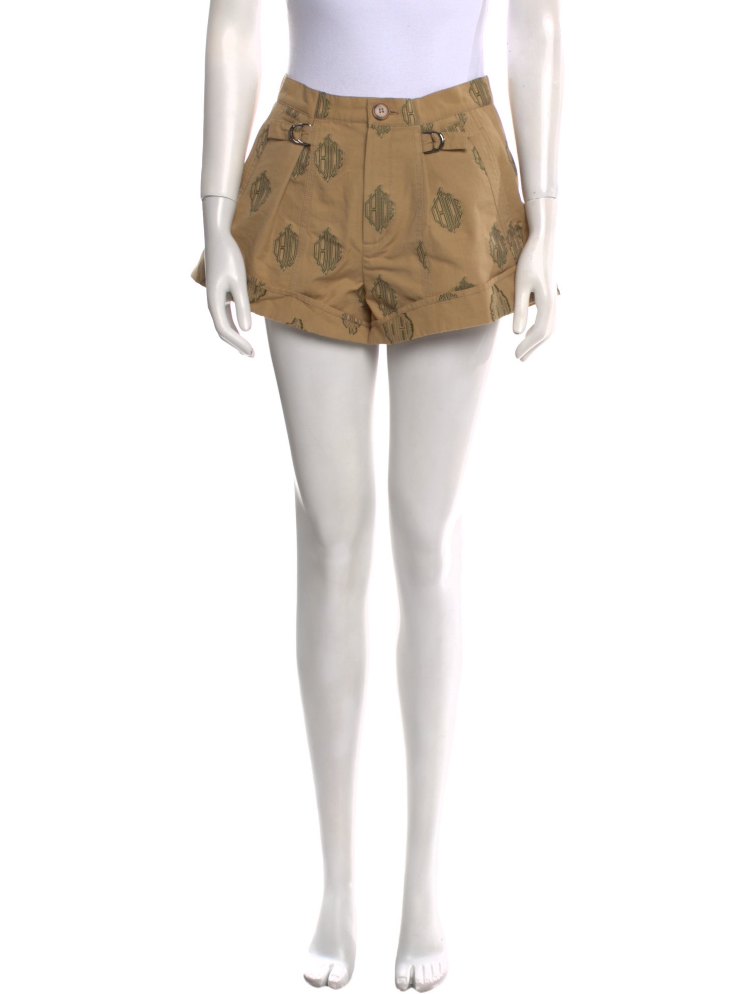 Chloé Printed Mini Shorts