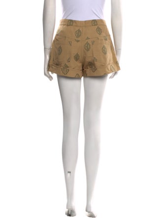 Chloé Printed Mini Shorts