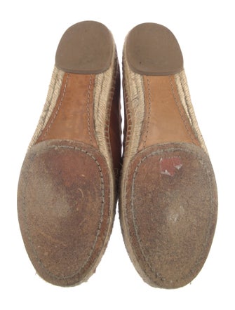 Chloé Suede Scalloped Accent Espadrilles