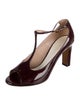 Chloé Patent Leather T-Strap Pumps