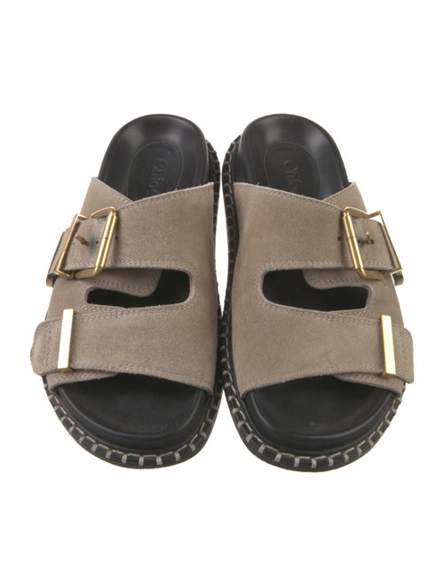 Chloé Suede Slides