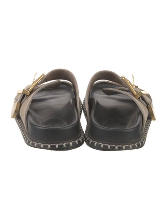 Chloé Suede Slides