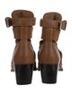Chloé Leather Lace-Up Boots