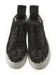 Chloé Lace Leather Trim Embellishment Sneakers