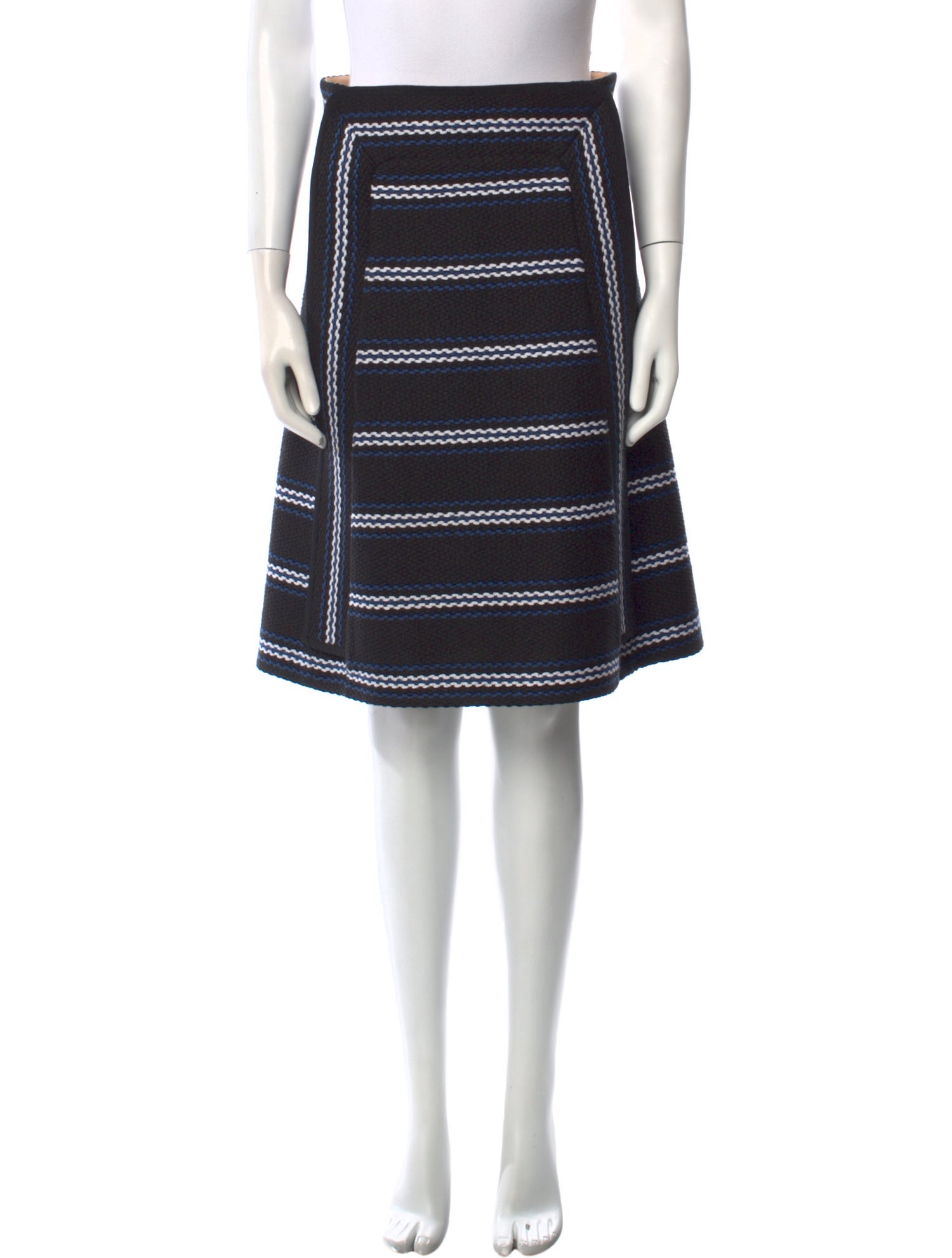 Chloé Striped Knee-Length Skirt