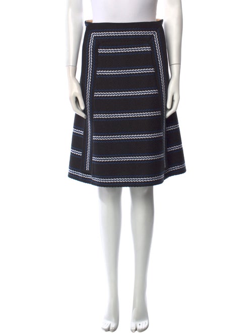 Chloé Striped Knee-Length Skirt