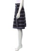 Chloé Striped Knee-Length Skirt