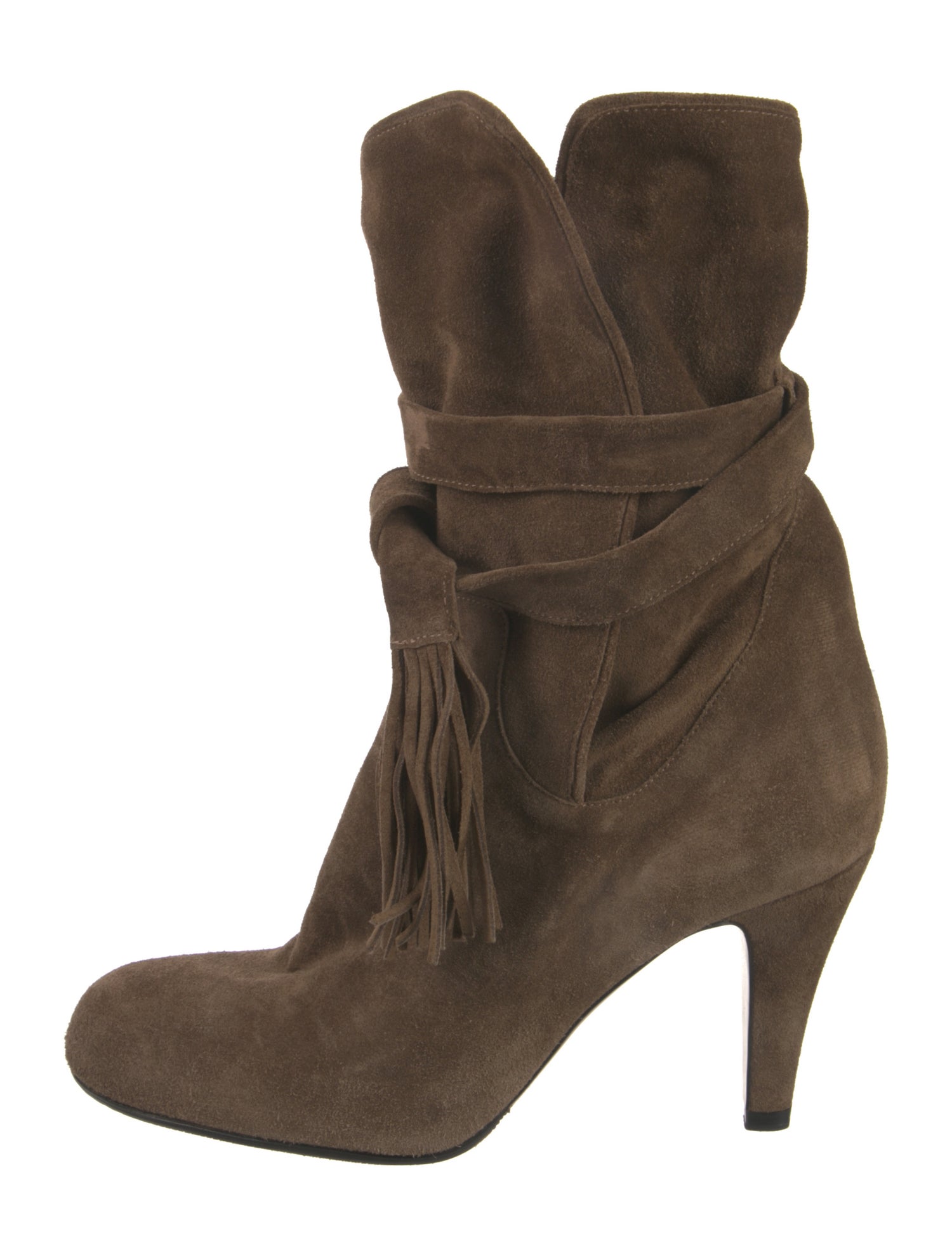 Chloé Suede Slouch Boots