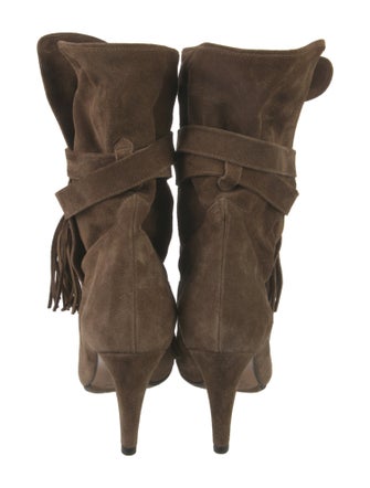 Chloé Suede Slouch Boots