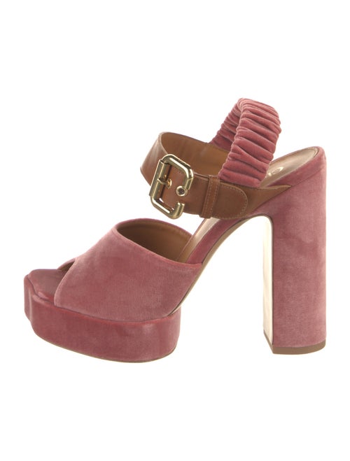 Chloé Velvet Sandals