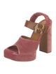 Chloé Velvet Sandals