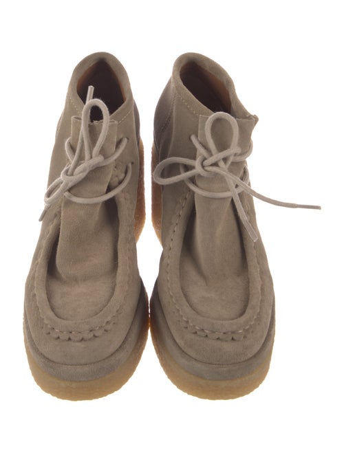Chloé Suede Lace-Up Boots