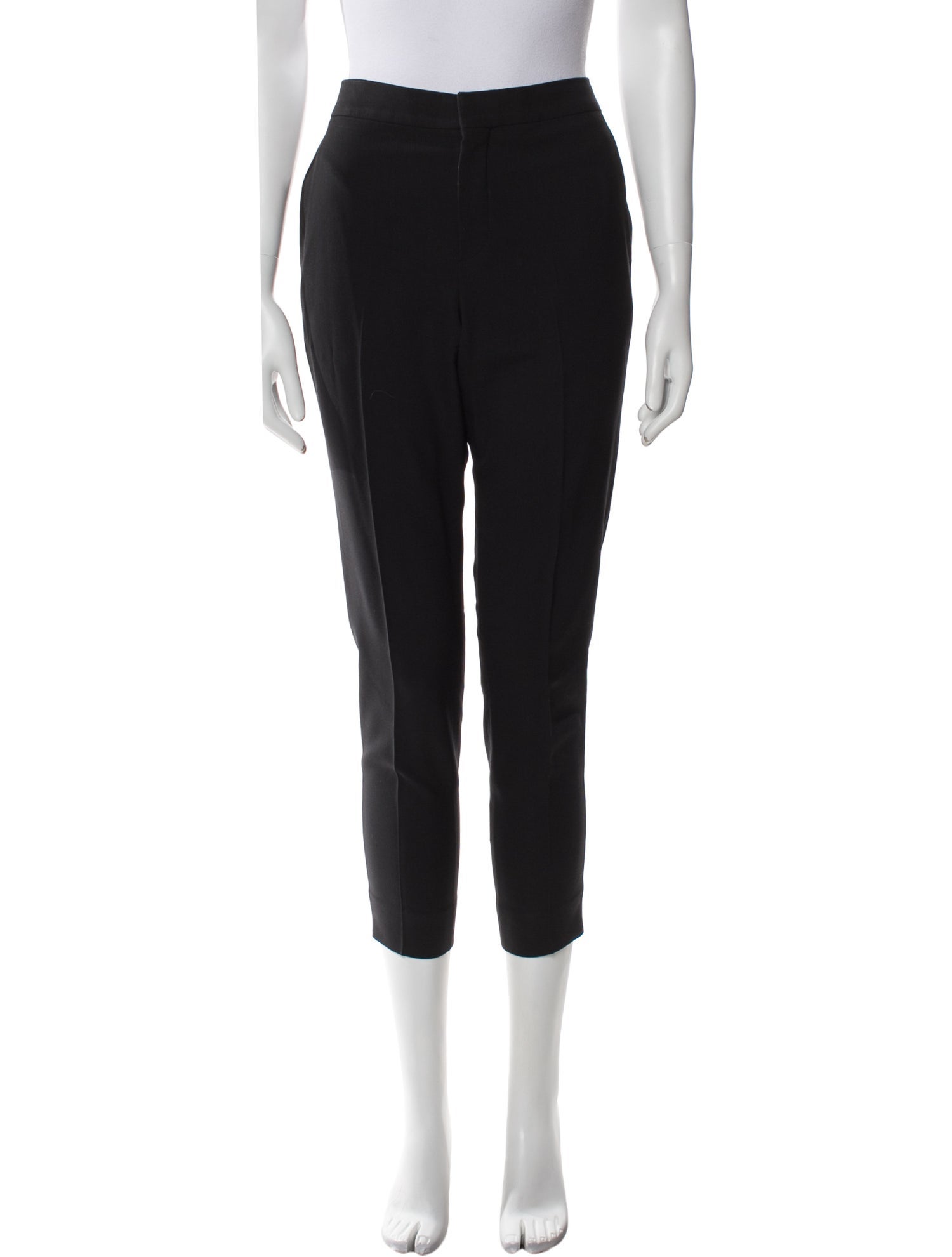 Chloé Virgin Wool Skinny Leg Pants