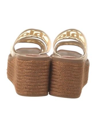 Chloé Lace Lace Pattern Espadrilles